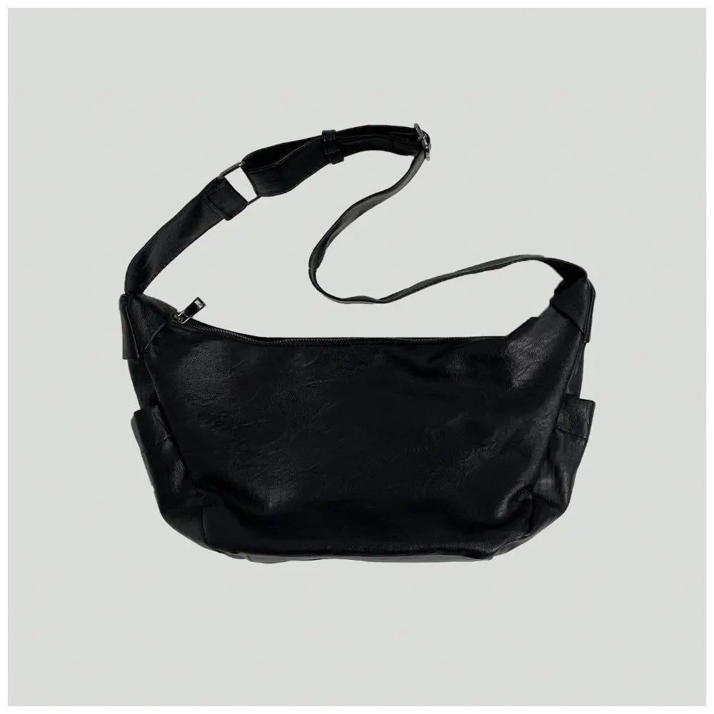 Large Capacity PU Leather Crossbody Bag image 4