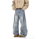 RETRO WASHED DECONSTRUCTED JEANS image 3