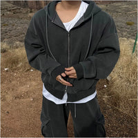 ZIP UP HOODIE AND SWEATPANTS SET