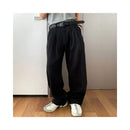 DRAPEY LINEN WIDE-LEG PANTS URBANCLANS