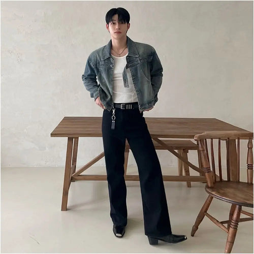 VINTAGE WASHED DENIM JACKET image 3