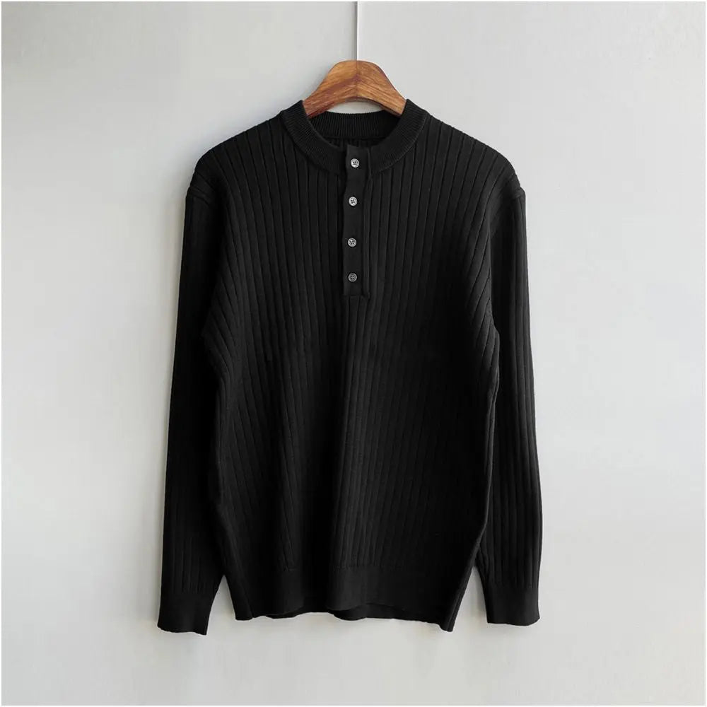 HENRY LONG SLEEVE KNIT SWEATER image 5