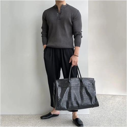 HENRY LONG SLEEVE KNIT SWEATER image 0