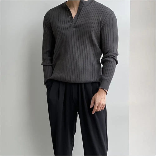HENRY LONG SLEEVE KNIT SWEATER URBANCLANS