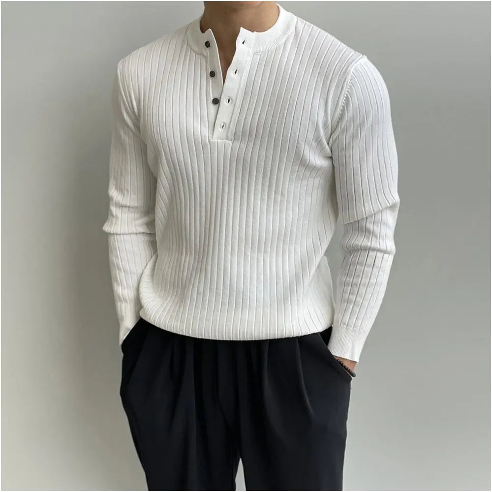 HENRY LONG SLEEVE KNIT SWEATER URBANCLANS