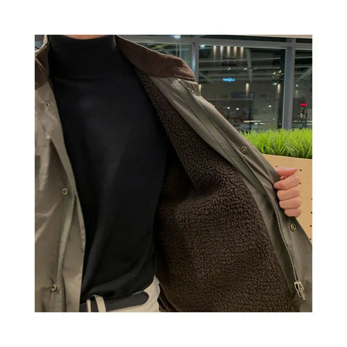 STAND UP COLLAR WORK JACKET image 2