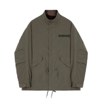 STAND UP COLLAR WORK JACKET