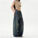 RETRO STYLE WHISKERED JEANS image 5