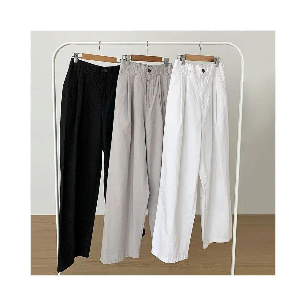 STRAIGHT LEG WIDE LEG ATHLETIC PANTS image 4