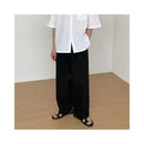 STRAIGHT LEG WIDE LEG ATHLETIC PANTS URBANCLANS