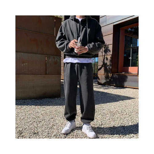 RELAXED HOODED SWEAT SET URBANCLANS