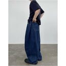 RETRO WASHED WIDE LEG JEANS image 2