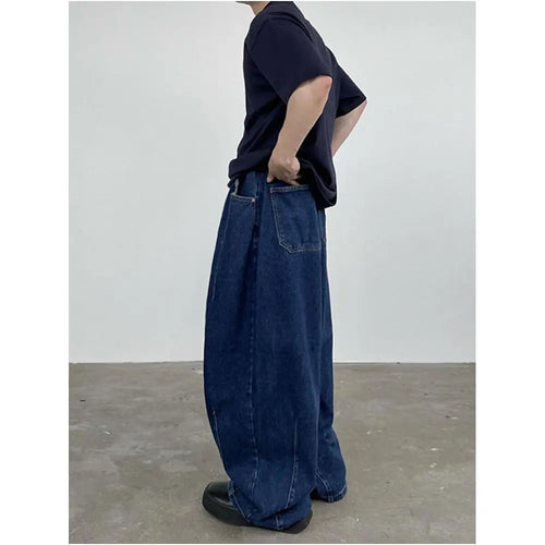 RETRO WASHED WIDE LEG JEANS image 2