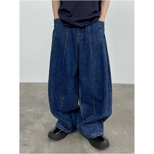 RETRO WASHED WIDE LEG JEANS image 3