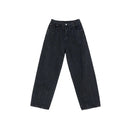 RETRO WASHED WIDE LEG JEANS image 4