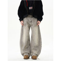 RETRO HIGH STREET SPLATTER JEANS