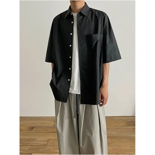 MEN S COTTON AND LINEN SHORT SLEEVED SHIRT image 2