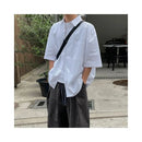 MEN S COTTON AND LINEN SHORT SLEEVED SHIRT URBANCLANS