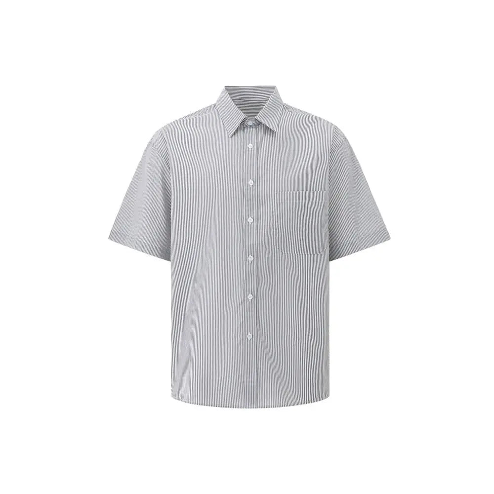 RETRO STRIPED SHORT SLEEVED SHIRT image 4