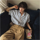 RETRO STRIPED SHORT SLEEVED SHIRT URBANCLANS