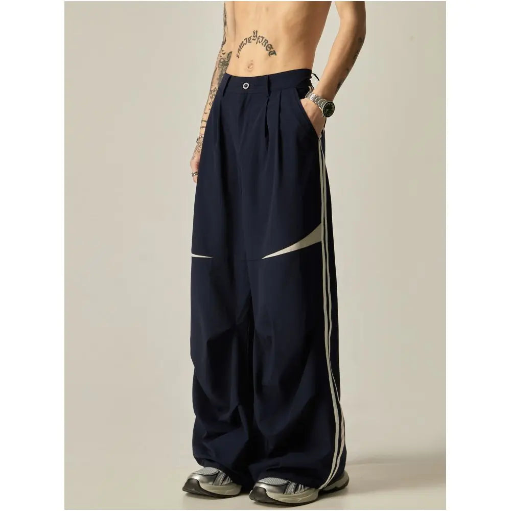 STRIPED QUICK DRYING PARATROOPER PANTS image 3