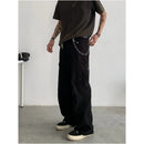 RETRO LOOSE STRAIGHT LEG PARATROOPER PANTS URBANCLANS