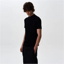 CROSSOVER COLLAR SHORT SLEEVED T SHIRT image 2