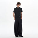 CROSSOVER COLLAR SHORT SLEEVED T SHIRT image 4