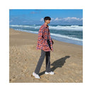TRENDY CASUAL PLAID SHIRT image 2