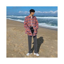 TRENDY CASUAL PLAID SHIRT image 3