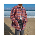 TRENDY CASUAL PLAID SHIRT image 4