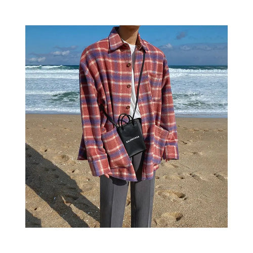 TRENDY CASUAL PLAID SHIRT URBANCLANS