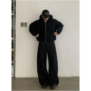 RETRO RAW DENIM CURVED LEG JEANS image 3