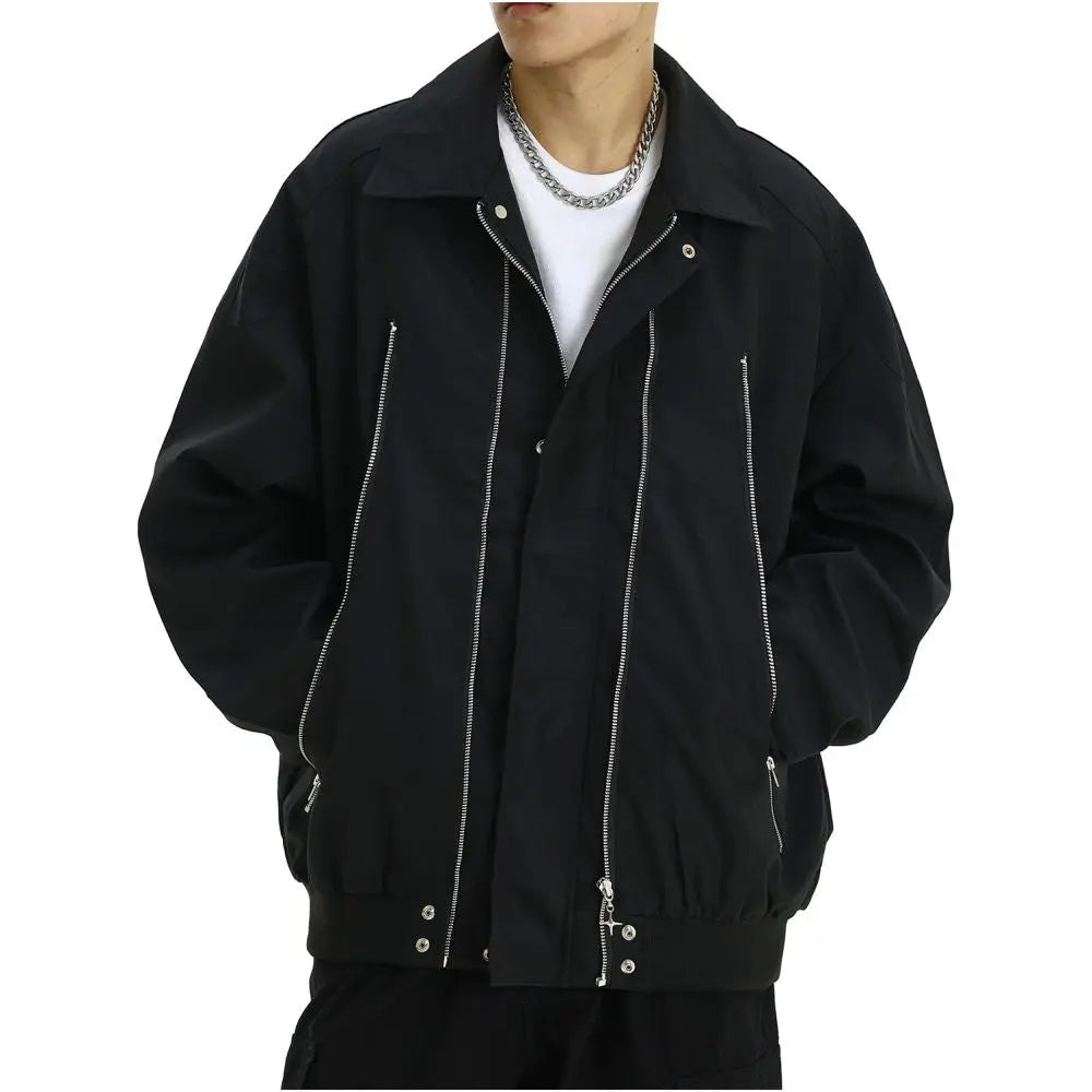 RETRO LOOSE FIT CASUAL WORKWEAR JACKET 无品牌/无注册商标