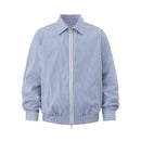 STRIPED CROPPED SHIRT JACKET image 5