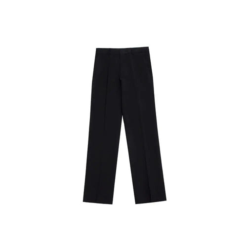 RETRO WIDE LEG STRAIGHT CUT TROUSERS image 5