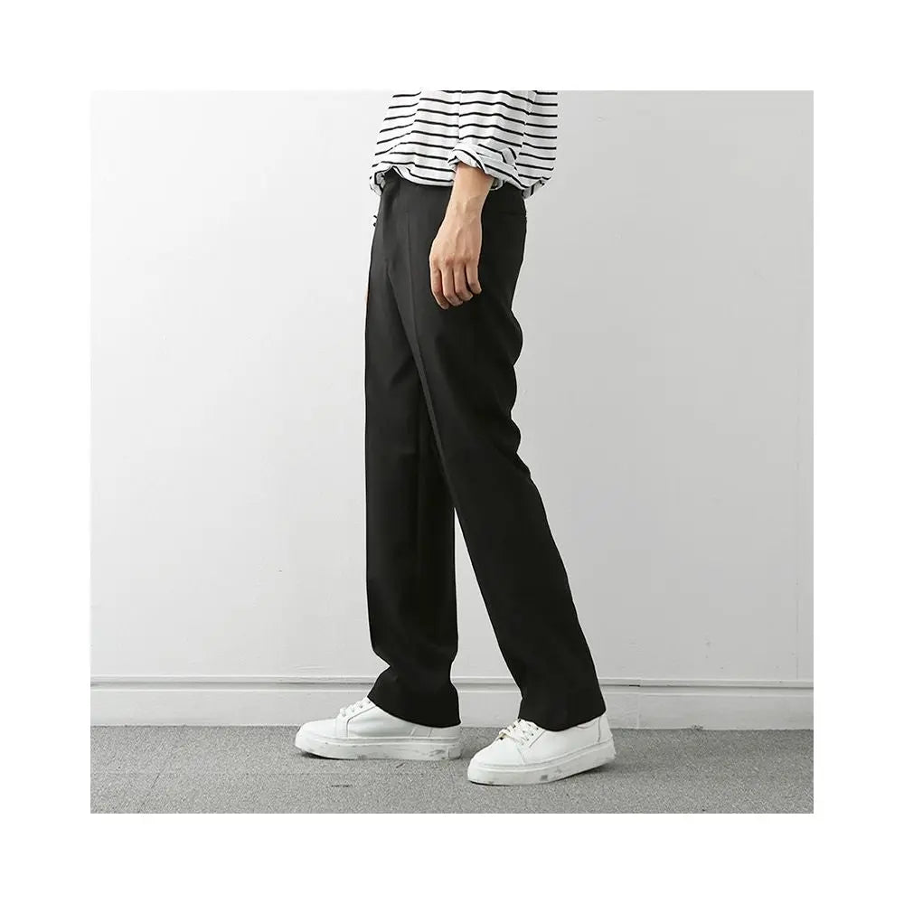 RETRO WIDE LEG STRAIGHT CUT TROUSERS Mrcyc