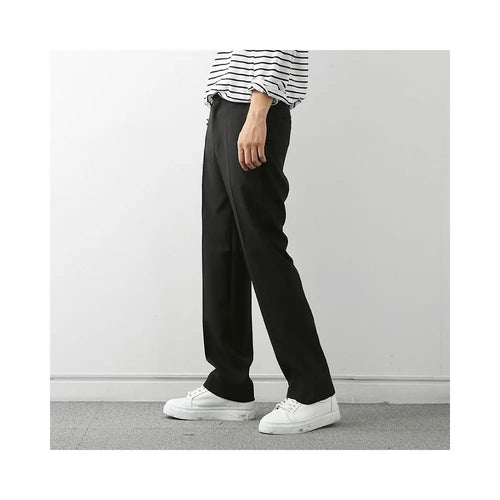 RETRO WIDE LEG STRAIGHT CUT TROUSERS Mrcyc