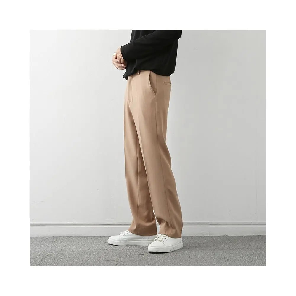 RETRO WIDE LEG STRAIGHT CUT TROUSERS Mrcyc