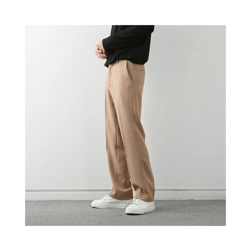 RETRO WIDE LEG STRAIGHT CUT TROUSERS Mrcyc