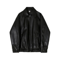 CROPPED LEATHER JACKET