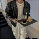CROPPED LEATHER JACKET URBANCLANS
