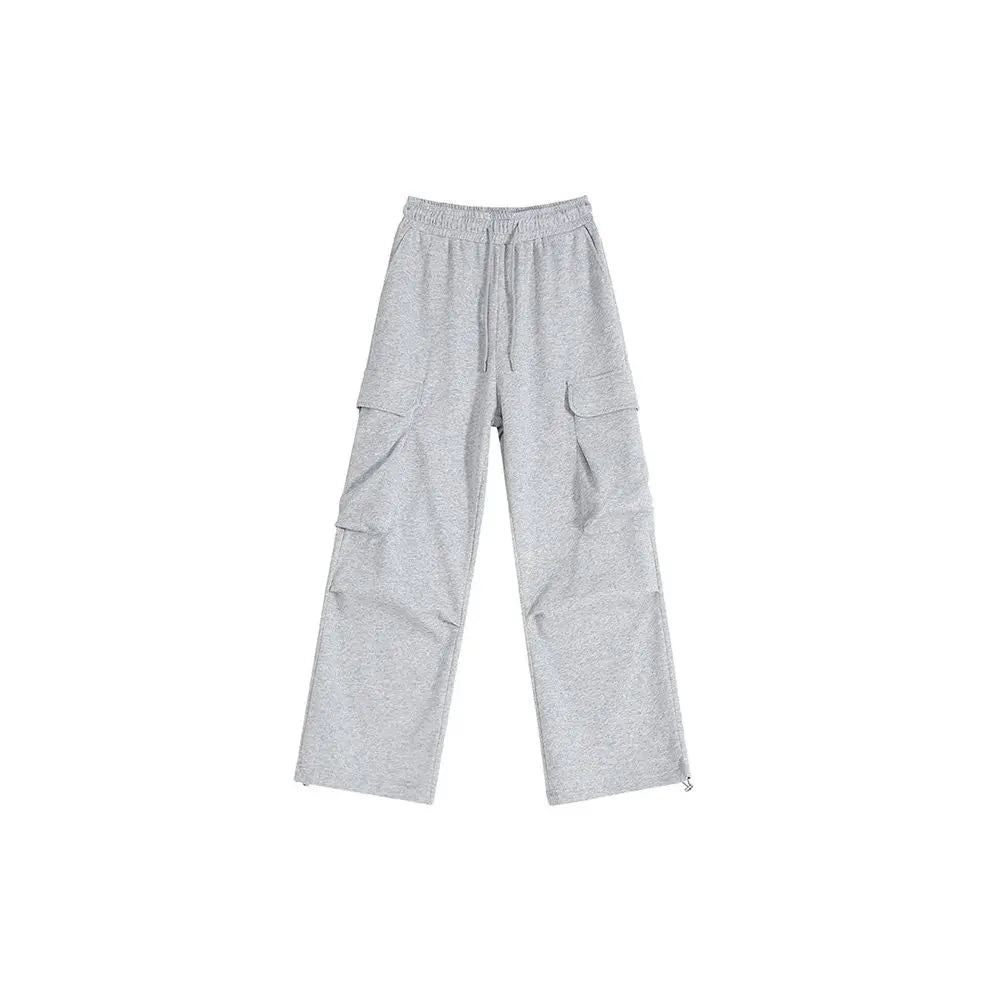GREY UTILITY STYLE SWEATPANTS image 5