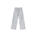 GREY UTILITY STYLE SWEATPANTS image 5