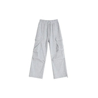 GREY UTILITY STYLE SWEATPANTS
