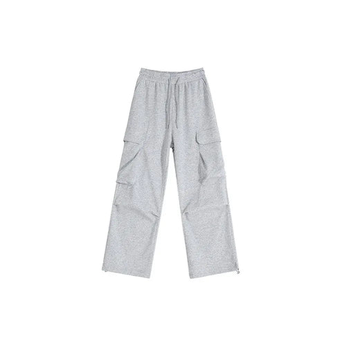 GREY UTILITY STYLE SWEATPANTS image 5