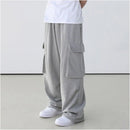 GREY UTILITY STYLE SWEATPANTS Mrcyc