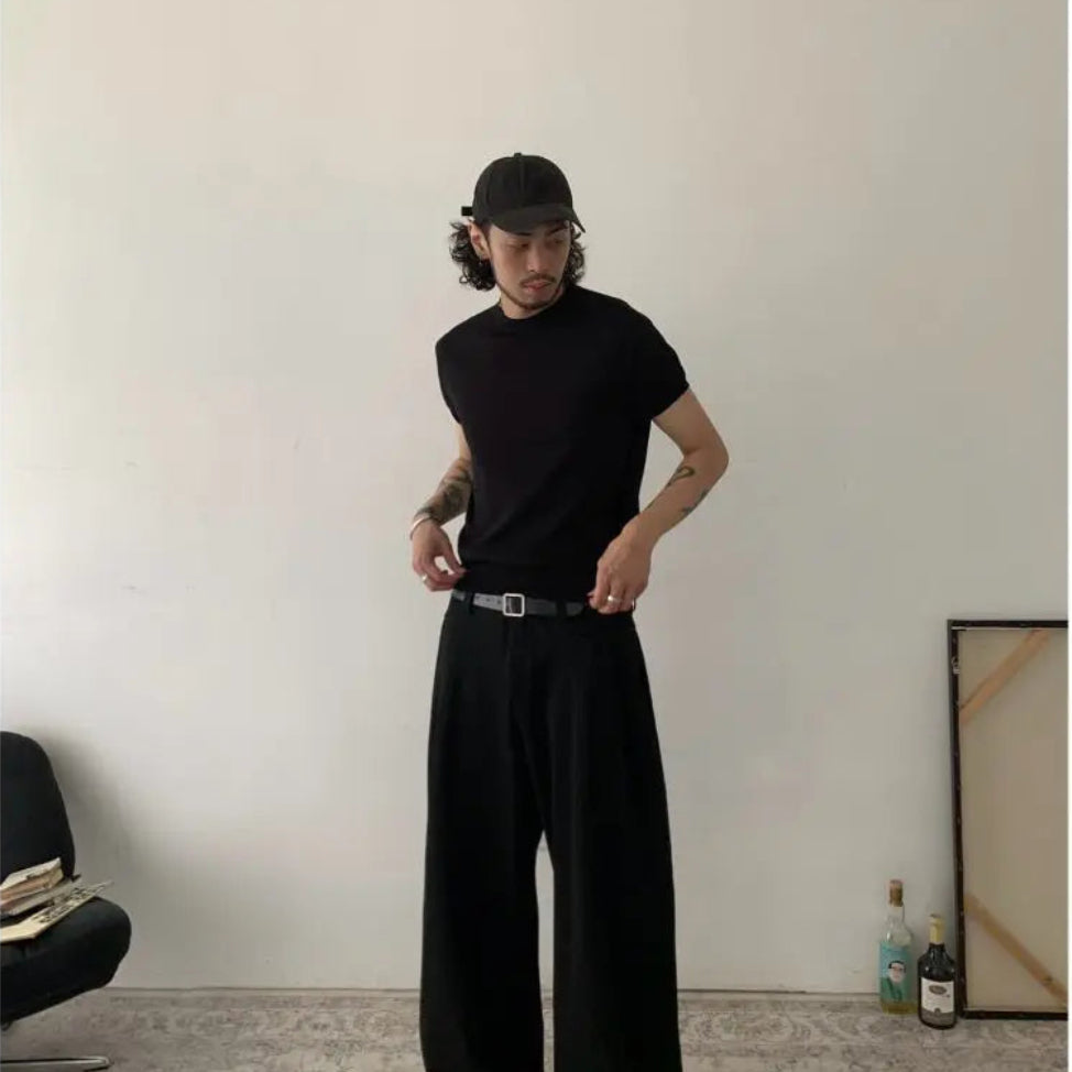 CASUAL LOOSE FITTING DRESS PANTS image 3