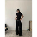 CASUAL LOOSE FITTING DRESS PANTS image 3