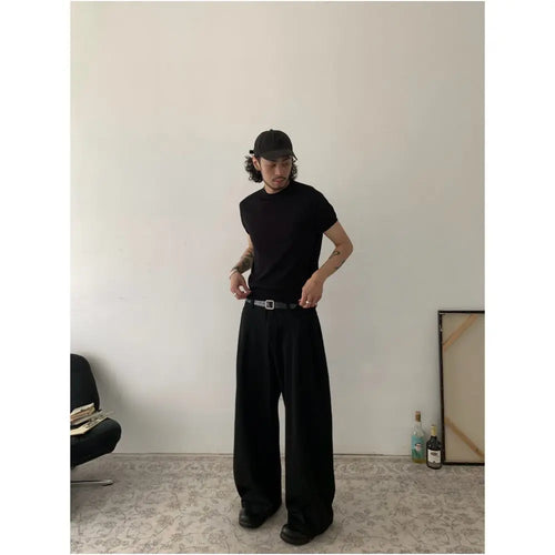 CASUAL LOOSE FITTING DRESS PANTS image 3